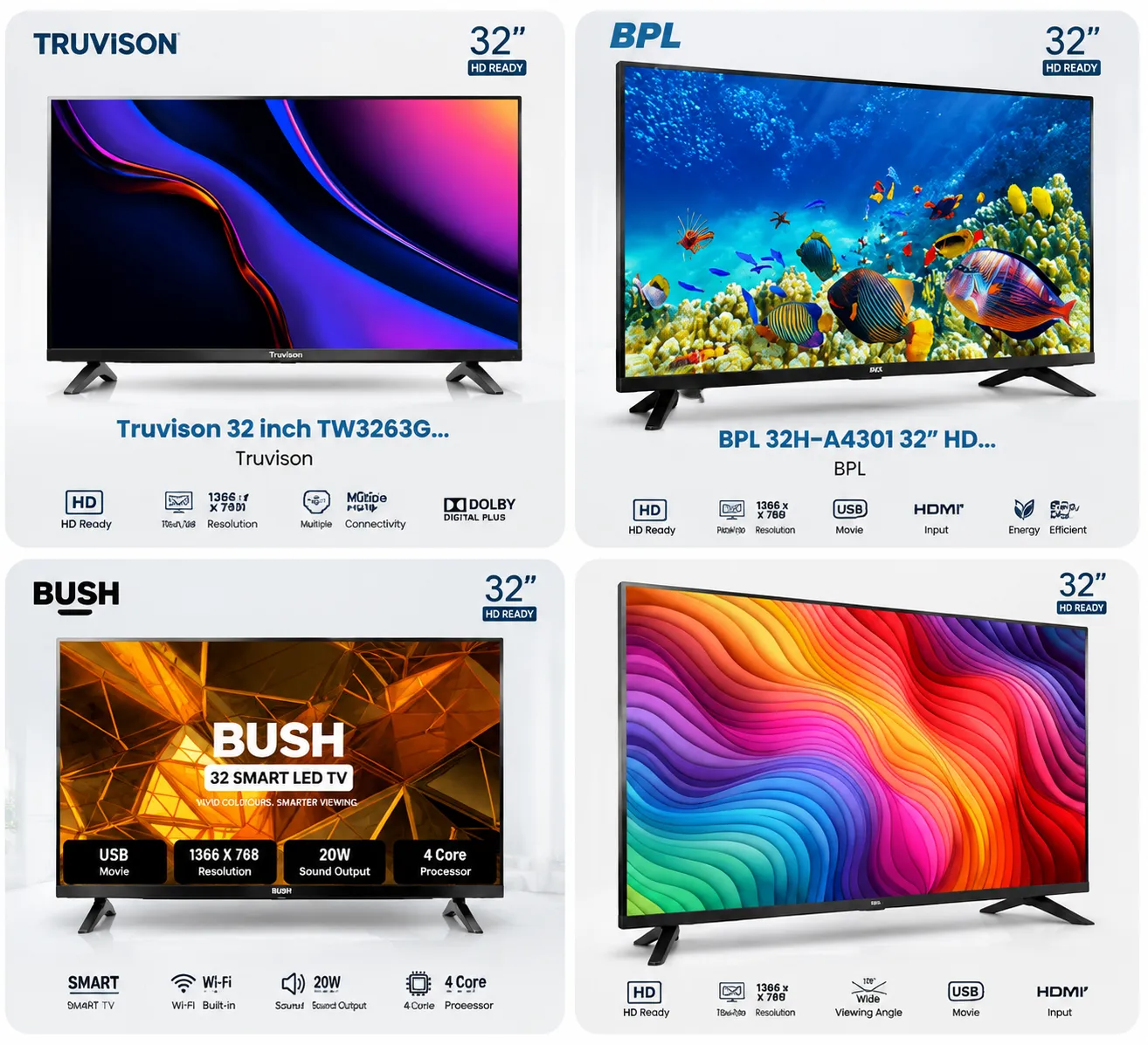 BPL 32H-A4301 32 Inch HD Ready LED TV