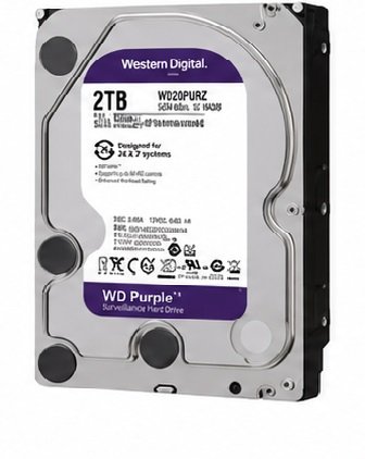 WD Purple 2TB SATA Surveillance Hard Drive