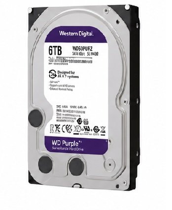 WD Purple 6TB SATA Surveillance Hard Drive