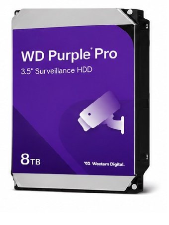 WD Purple Pro 8TB SATA Surveillance Hard Drive